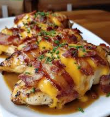 Backyard baked BBQ chicken with tricolor pasta salad (NEW)