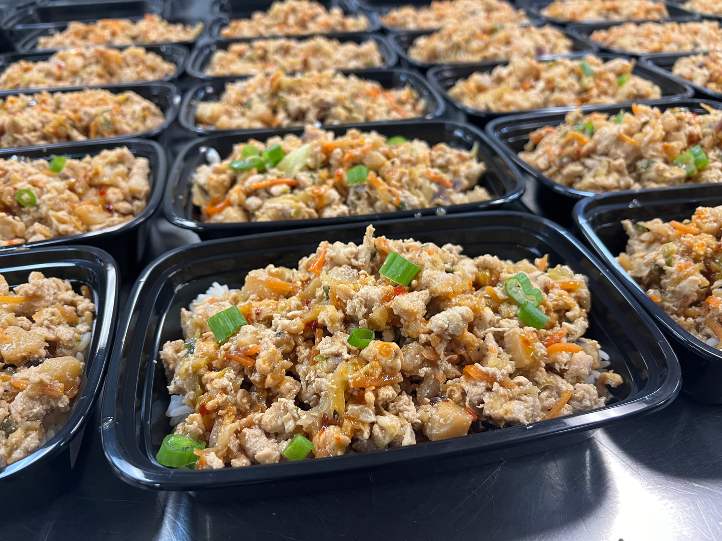 Ground chicken egg roll bowl (Gluten-free)