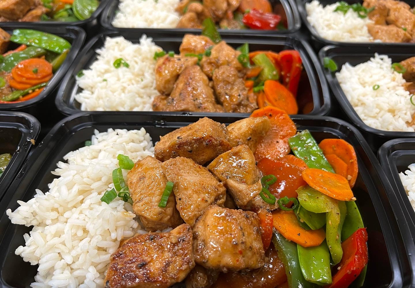 Thai sweet chili chicken stir fry