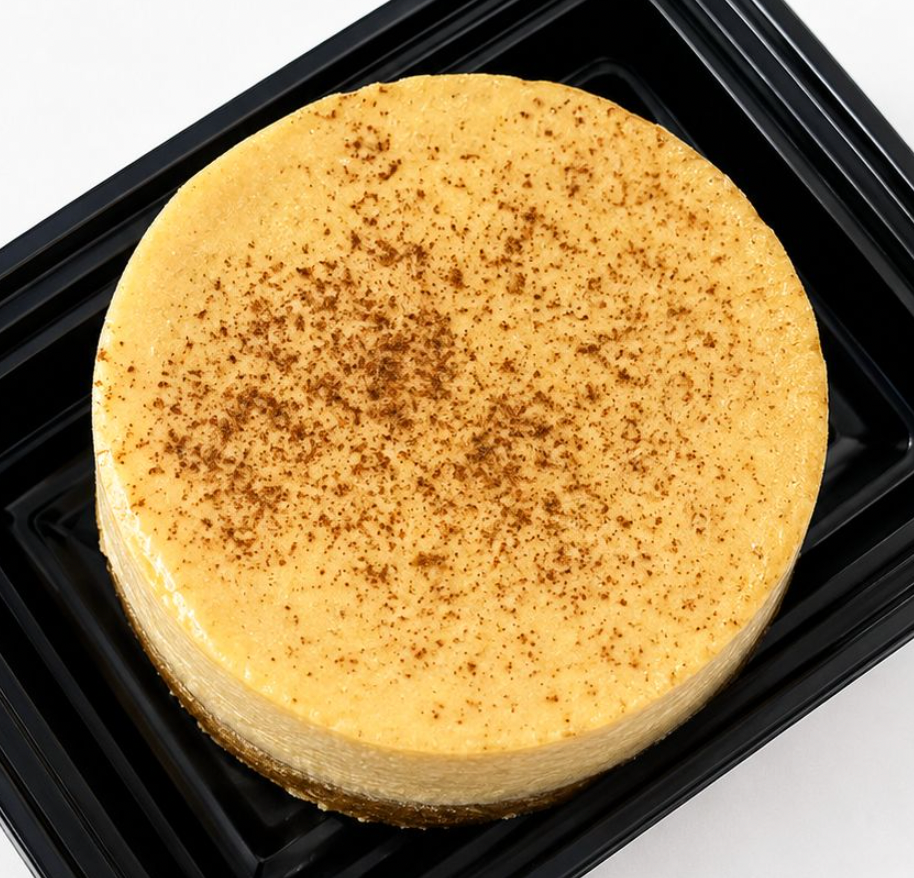 NEW Feast Mode high protein seasonal pumpkin pie cheesecake