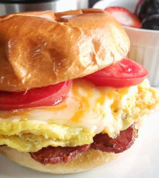 All-American breakfast sandwich
